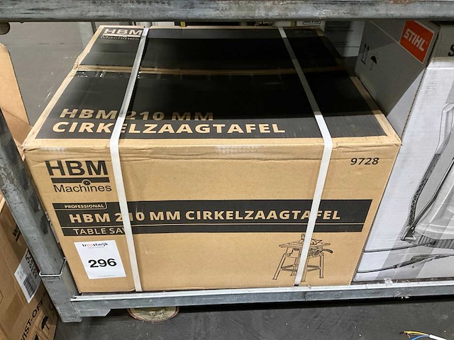 Hbm machines - 9728 - cirkelzaagtafel 210mm - afbeelding 4 van  4