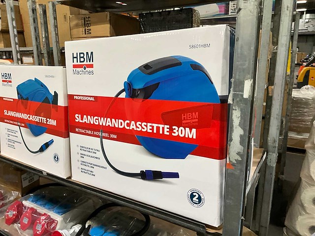 Hbm machines - slangwandcassette, waterhaspel (3x) - afbeelding 3 van  5