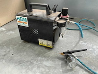 Hbm machines as-18a airbrush set met diverse accessoires - afbeelding 1 van  11