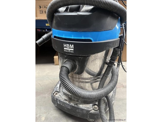 Hbm machines industriële stofzuiger - afbeelding 1 van  3