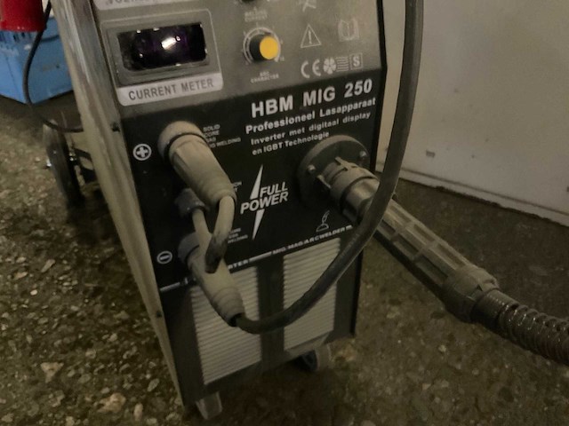 Hbm mig250 mig 250 lasapparaat - afbeelding 9 van  13