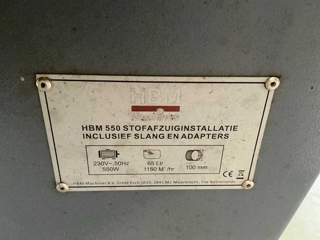 Hbm mobiele motafzuiging - afbeelding 4 van  4