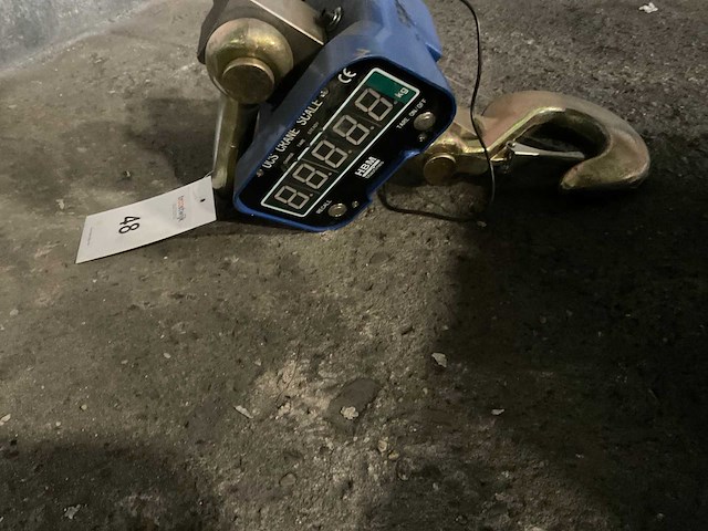 Hbm oms-a weegschaal met haak - afbeelding 2 van  4