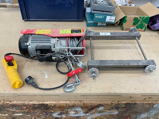 Hbm pa600d elektrische kettingtakel - afbeelding 1 van  5