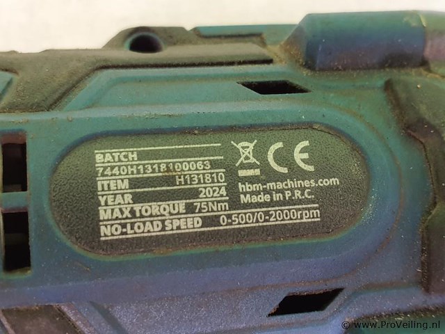 Hbm power accu cirkelzaag h131834 & hbm accuboormachine h131810 - afbeelding 9 van  9