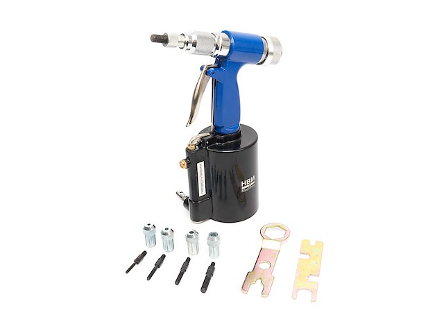 Hbm professionele pneumatische blindklinkmoertang blindklinknagelmachine - afbeelding 1 van  3