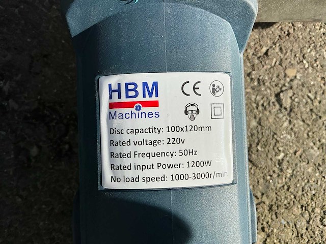 Hbm satineermachine - afbeelding 3 van  3