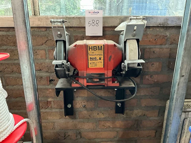 Hbm sd150b werkbankslijpmachine - afbeelding 1 van  3