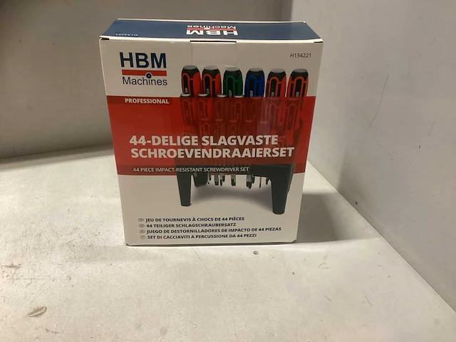 Hbm slagvaste schroevendraaierset 44-delig - afbeelding 1 van  2