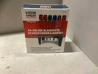 Hbm slagvaste schroevendraaierset 44-delig - afbeelding 1 van  2