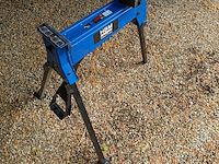 Hbm standaard met klem, blauw - afbeelding 1 van  4