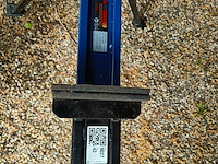 Hbm standaard met klem, blauw - afbeelding 2 van  4