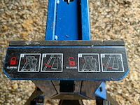 Hbm standaard met klem, blauw - afbeelding 3 van  4