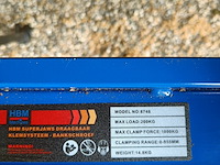 Hbm standaard met klem, blauw - afbeelding 4 van  4