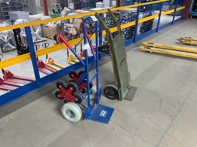 Hbm trapenloper steekwagen - afbeelding 2 van  6