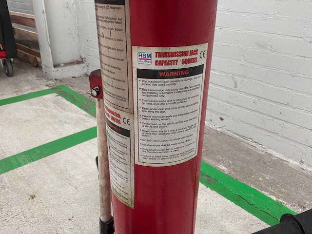 Hbm versnellingsbak krik 500kg - afbeelding 4 van  6
