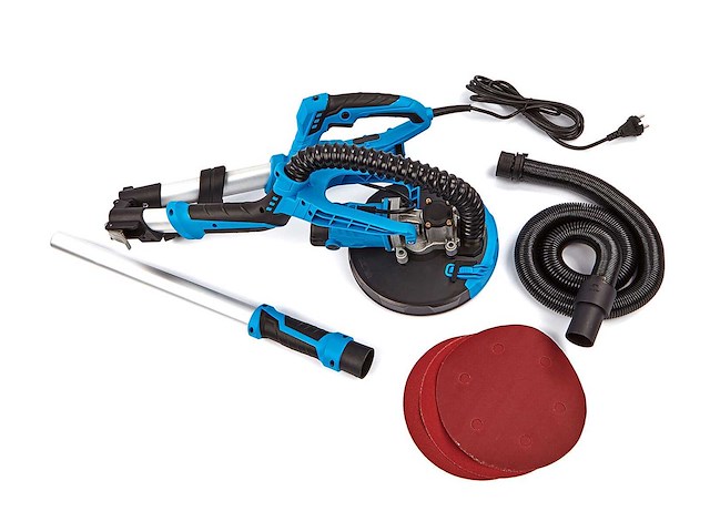 Hbm wand-plafondschuurmachine 750 watt + ledlamp - afbeelding 8 van  10