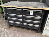 Hbm werkbank (2x) - afbeelding 1 van  11