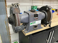 Hbm werkbank met bankschroef en slijpmachine - afbeelding 7 van  13