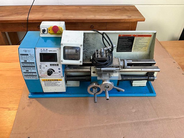 Hbm wm180v bankdraaibank - afbeelding 1 van  14