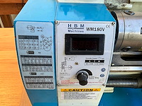 Hbm wm180v bankdraaibank - afbeelding 13 van  14