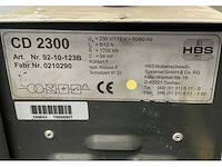 Hbs cd 2300 stiftlasmachine - afbeelding 4 van  4