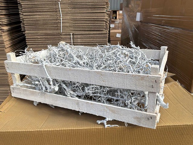 Hbx kistje decoratief bonsai hout (55x) - afbeelding 4 van  5