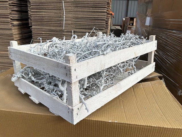 Hbx kistje decoratief bonsai hout (55x) - afbeelding 1 van  5