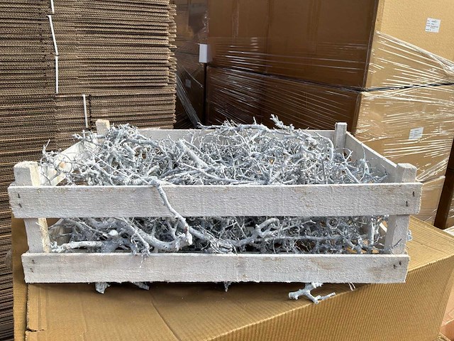 Hbx kistje decoratief bonsai hout (55x) - afbeelding 3 van  5