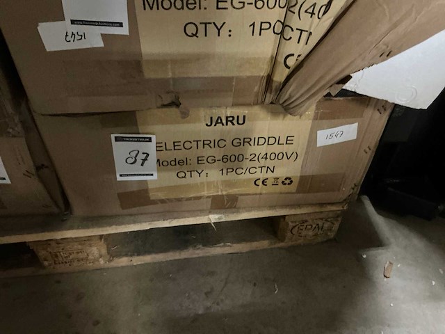 Hcb eg-600-2 jaru grill- en bakplaat - afbeelding 7 van  7