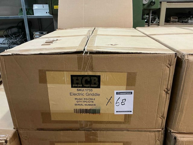 Hcb eg-750-2 sku:1733 grill- en bakplaat - afbeelding 9 van  9