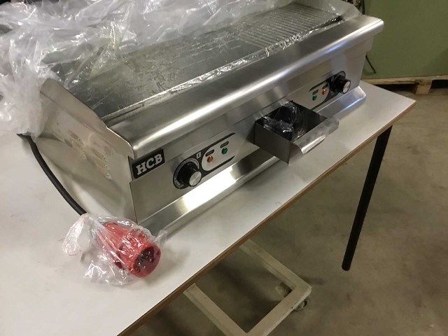Hcb eg-750-2 sku:1733 grill- en bakplaat - afbeelding 2 van  8