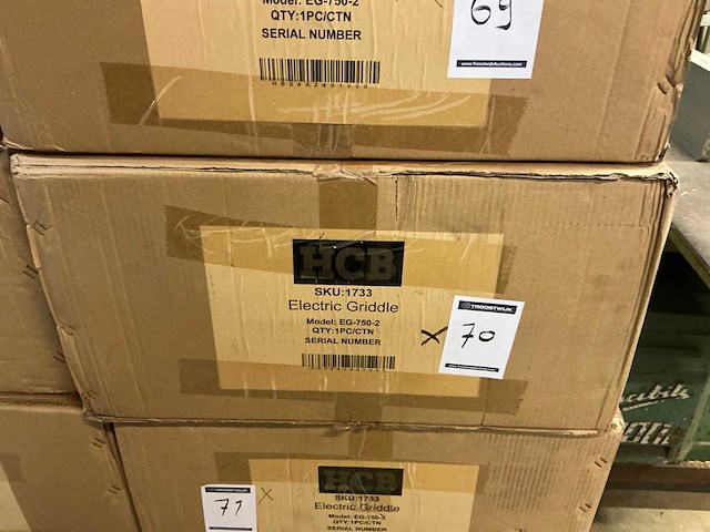 Hcb eg-750-2 sku:1733 grill- en bakplaat - afbeelding 9 van  9