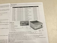 Hcb eg-750-2 sku:1733 grill- en bakplaat - afbeelding 8 van  9