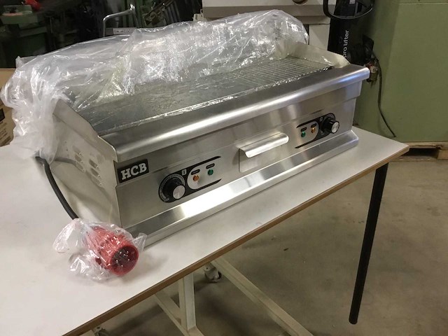 Hcb eg-750-2 sku:1733 grill- en bakplaat - afbeelding 2 van  9