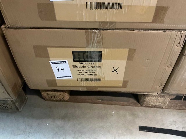 Hcb eg-750-2 sku:1733 grill- en bakplaat - afbeelding 9 van  9