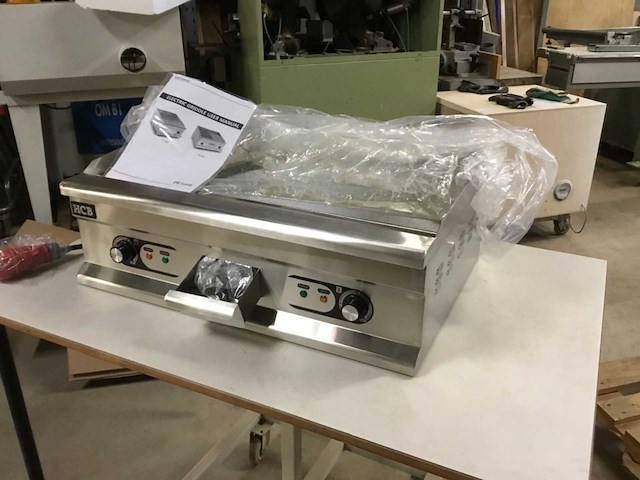 Hcb eg-750 sku:1721 grill- en bakplaat - afbeelding 1 van  6