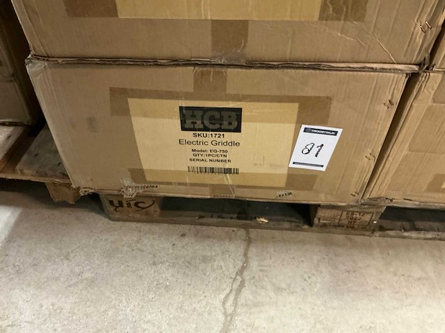 Hcb eg-750 sku:1721 grill- en bakplaat - afbeelding 6 van  6