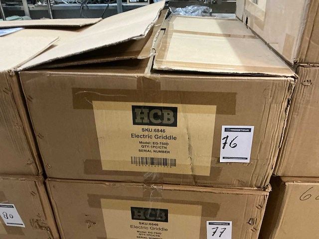 Hcb eg-750d sku:6846 grill- en bakplaat - afbeelding 7 van  7