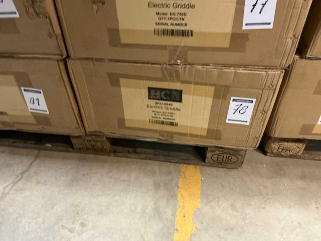 Hcb eg-750d sku:6846 grill- en bakplaat - afbeelding 7 van  7