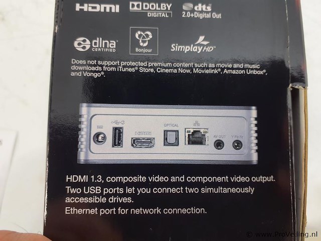 Hd media player wd tv live - afbeelding 4 van  9