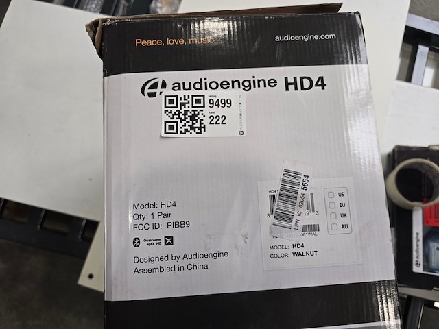 Hd4 speakerset audioengine, luidspreker, hout - afbeelding 7 van  7