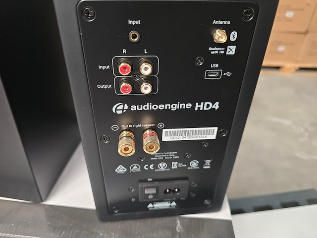 Hd4 speakerset audioengine, luidspreker, zwart - afbeelding 7 van  8