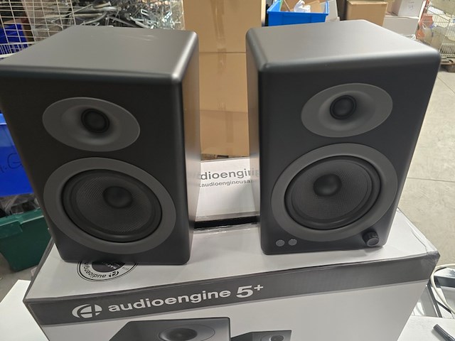 Hd5 speakerset incl. bt module audioengine, luidspreker, zwart - afbeelding 1 van  12