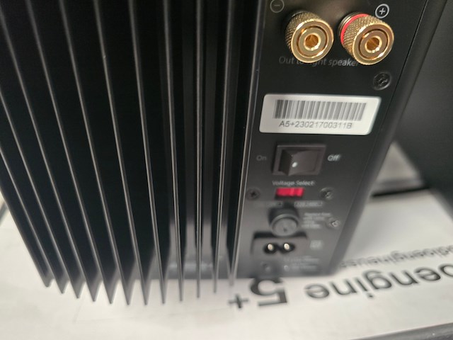 Hd5 speakerset incl. bt module audioengine, luidspreker, zwart - afbeelding 9 van  12