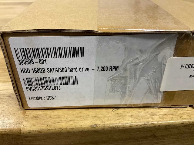 Hdd 160gb sata/300 hard drive - afbeelding 1 van  1