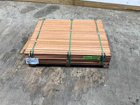 Hdh keruing lat 100x3,1x1,5 cm (194x) - afbeelding 1 van  6