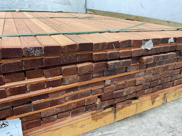 Hdh keruing lat 100x3,1x1,5 cm (194x) - afbeelding 3 van  6