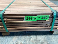 Hdh keruing lat 100x3,1x1,5 cm (194x) - afbeelding 6 van  6