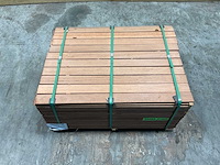 Hdh keruing lat 100x7x1,5 cm (400x) - afbeelding 2 van  6